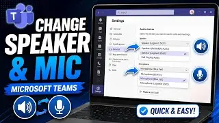How to Change Speaker and Microphone in Microsoft Teams