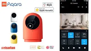 Xiaomi Aqara 1080P Smart Camera G2H Gateways Edition Zigbee Linkage IP Wifi Wireless Security Night.