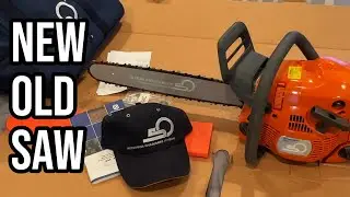 Unboxing a NEW Husqvarna 450 Chainsaw From 2009!