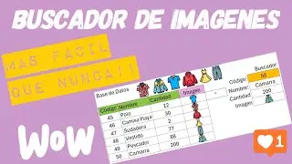 ✅ Nueva forma de crear un 🌀BUSCADOR DE IMÁGENES en Excel. SUPER FACIL❗️❗️❗️
