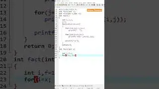 Pascal Triangle Pattern program in C
