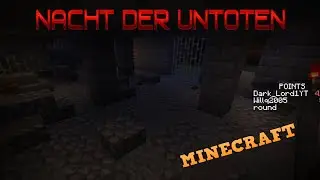 NACHT DER UNTOTEN - MINECRAFT COD ZOMBIES (FIRST LOOK)