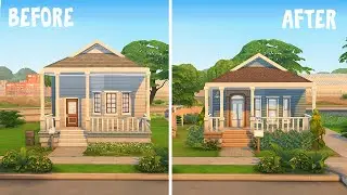 Base Game Starter || Renovating Base Game || The Sims 4: Speed Build
