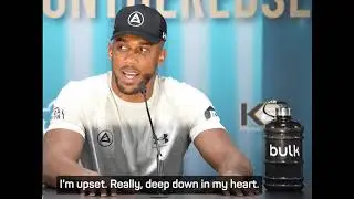 Joshua tearful after defeat from Usyk