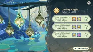[Genshin Impact] Event: Graven Innocence | Roaming the Jungle - Grove Dash (Landing Magpie)