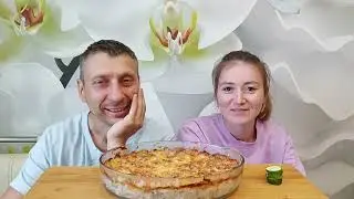 МУКБАНГ ВКУСНЕЙШИЙ ХОЛОДНЫЙ ЖУЛЬЕН, ПОУЖИНАЕМ? MUKBANG