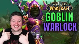 WoW Retail Let's Play Goblin Warlock | Hillsbrad Foothills Level 30-38