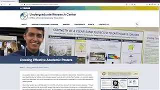 How to Make an Effective Academic Poster - Resources and Guidance