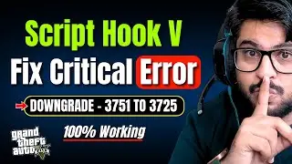 How To Fix Scripts Not Working In GTA 5 | Script Hook V Error Fix (2026)