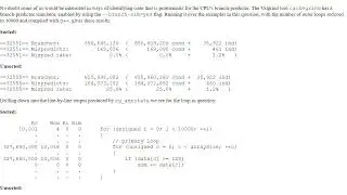 Why is processing a sorted array faster than processing an unsorted array?
