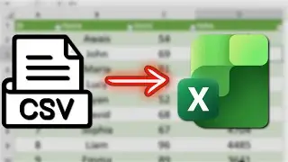 How to Convert CSV to Excel