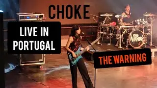 THE WARNING - CHOKE - Lisbon, Portugal 🇵🇹 - 4/5/24 #livemusic #lisbon #tour #fyp #martintc #martintw