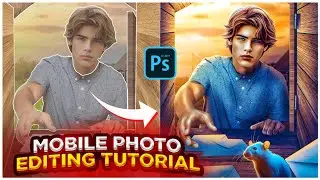 Ps Touch Photo Editing Tutorial 🔥✅ Ps cc 2019 / Autodesk Sketchbook / 4K  Editing / Mobile Photoshop