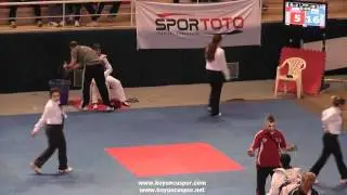 57kg Sumeyye Isliyen - Seyma Nur Ezen (2012 Turkish Taekwondo Championships Under -21)
