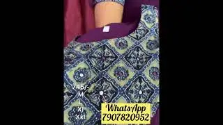 🥰FREE SHIPPING 🥰 Ajrakh Yoke Pattern Kurti || 7907820952 || @rpfashiontech1545