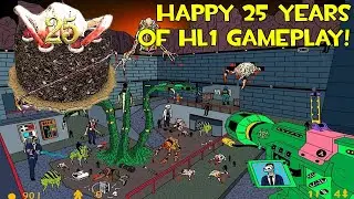 Half Life 1 25th Anniversary Gameplay!