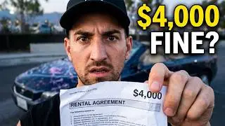 DESTROYING Rental Car Prank!