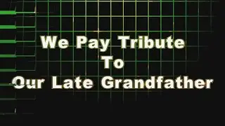 Tutorial 14 - Trubute to my Grandfather in Adobe After Effects