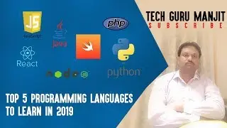 Top 5 Programming Languages to Learn in 2019
