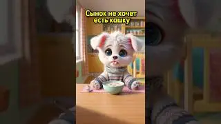 Сынок не ест кашу от нейросети! 