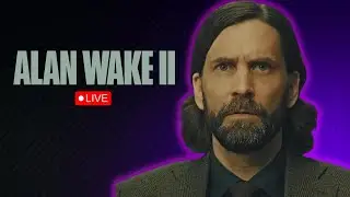 Alan Wake 2 Survival Horror Gameplay I🔴PS5 Live Stream I Part 1