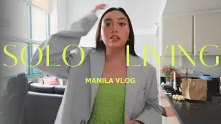 living alone in the philippines  ⛅️ working from home, taking a course, showing up | ayn bernos