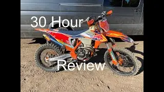 2021 KTM 350 XC F KR Edition 30 Hour Review