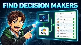 BlitzAPI + Clay Setup: Find Decision Makers and Their Contact Info Fast