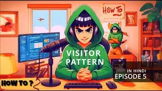 Visitor pattern | Design pattern | [Ep 5] | #VisitorPattern #JavaProgramming  #CodingTutorials