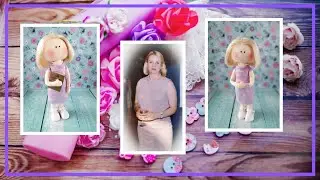 Портретная кукла по фотографии. Кукольная миниатюра на заказ.
