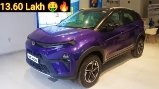 Tata Nexon Fearless Plus 🤩 | Nexon Facelift 2024 💜 | Patel AutoVlogs |