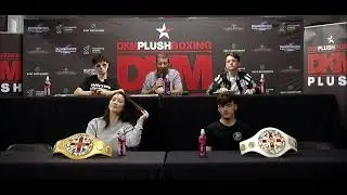 DKM Plush Boxing presents - ALL OR NOTHING - Press Conference - featuring Jack Jones and Aria Wild