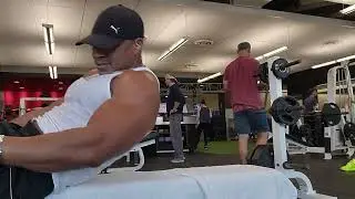 Dumbbell chest press workout