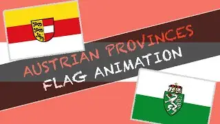 Austrian Provinces Flag Animation