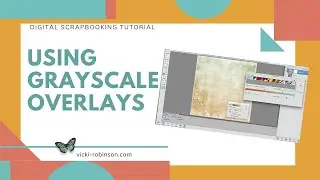 Transform Your Scrapbook Backgrounds with Grayscale JPG Overlays