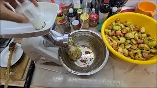 Apple jam using a Meat Grinder/Mincer (Good texture,  Zelmer ZMM1283S)