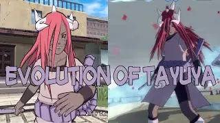 Evolution of Tayuya in Naruto Games - Evolution of Naruto Games