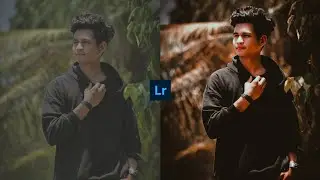 Lightroom Best Cenematic Brown Color Effect | Best Background Color Effect App | Lr Mobile Tutorial