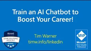 Train an AI Bot to Boost Your Career! | Tim's IT Straight Talk
