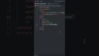 SHAKING ANIMATION ON INVALID INPUT IN 25 seconds CSS #shorts #html #css