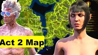 Act 2 MAP REVEALED for Baldur's Gate 3 