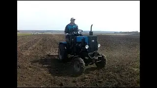 ❇🚜Боронование Минитрактором, Второй Огород