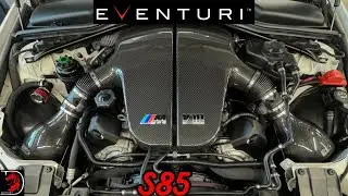 Installation admission Eventuri Bmw M6 s85  2/2
