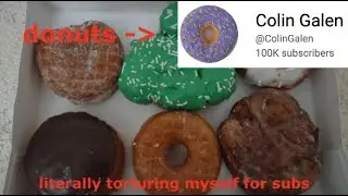 100K-ish eating donuts + chill Q&A