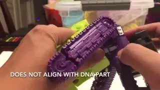 Attaching legs to DNA DK-01 part - Devy