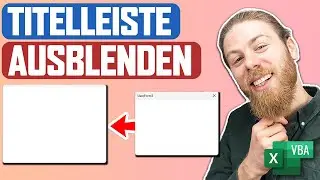 UserForm Titelleiste ausblenden | Excel VBA
