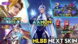 AAMON COLLECTOR SKIN | SILVANNA NEW SKIN | NEW EPIC SHOP UPDATE - Mobile Legends #whatsnext