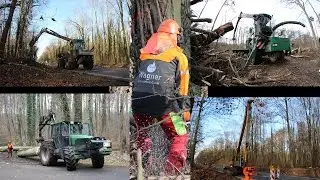[TRAILER] Straßensicherung mit Liebherr, Albach und Husqvarna