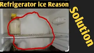 Refrigerator ice problem|why ice comes on refrigerator plate|Refrigerator slow cooling#moontech544