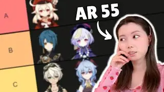 So I made this tier list at AR30... let's fix it (Genshin Impact)